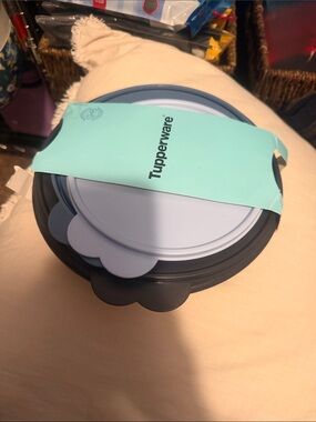 Tupperware blue Wonderlier Round bowl set